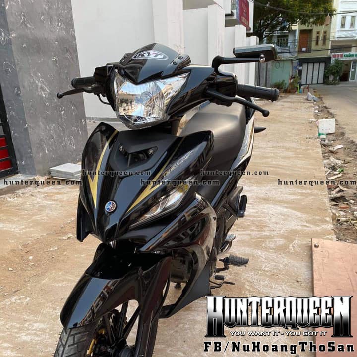 Tem rời dán xe Exciter 2011 LC đen đồng. Chất keo cao cấp bền đẹp không bay màu