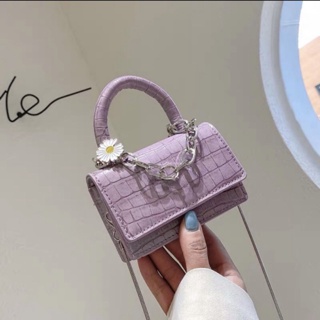 TÚI MINI HOA CÚC TÔNG MÀU PASTEL BASIC