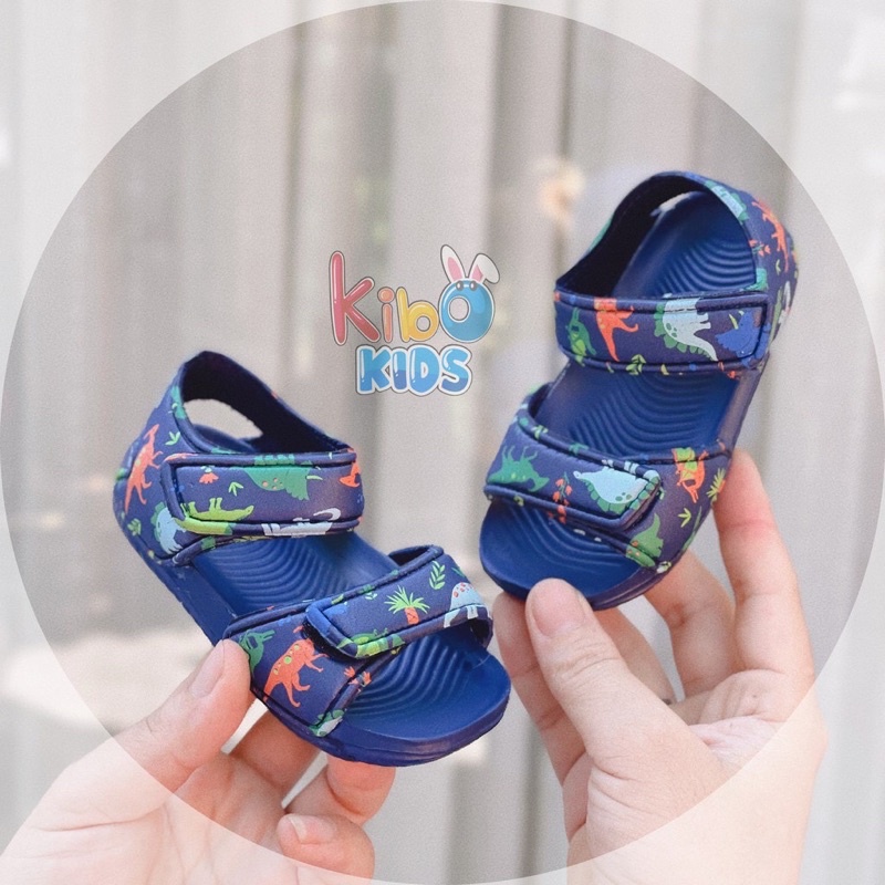 Dép quai siêu nhẹ hình khủng long cho bé