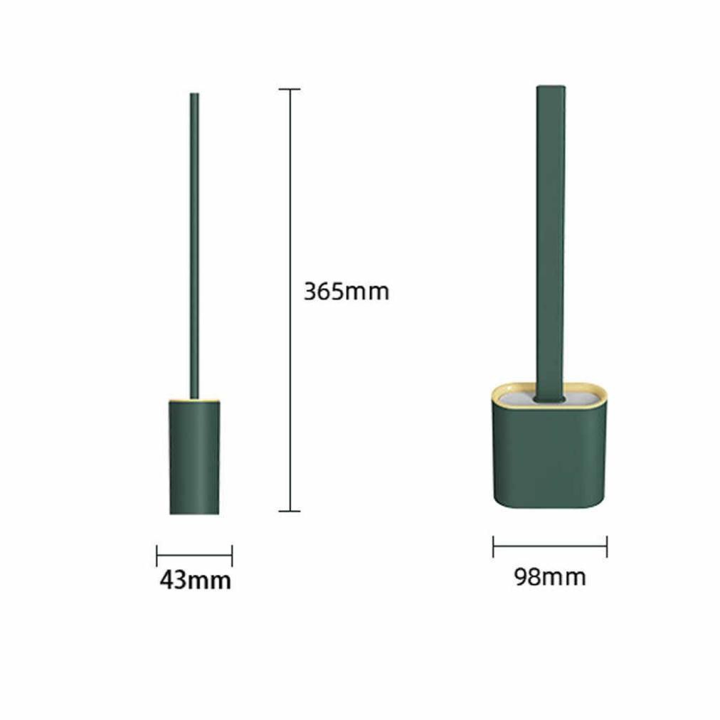 CHỔI CỌ TOA LÉT KÈM HỘP ĐỰNG MẪU MỚI VỚI ĐẦU CỌ BẰNG SILICON MỀM KHÔNG LÀM XƯỚC MEN BỒN CẦU 88185 ĐỨC TÀI