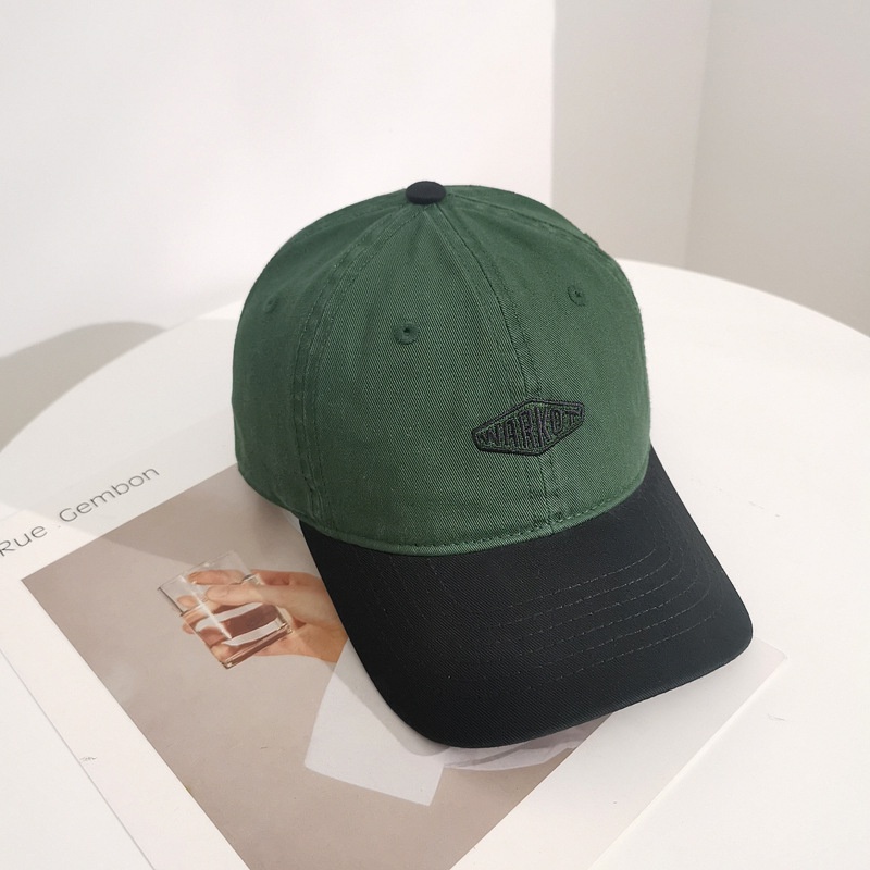 [GYMen] Mũ Lưỡi Trai Mềm Thêu Chữ Phong Cách Hip Hop Hàn Quốc