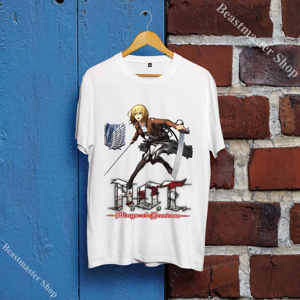 [DISCOUNT]💚 Áo Unisex Krista Lenz - Áo Unisex Attack on Titan - Krista Lenz T-Shirt cá tính - KL-002