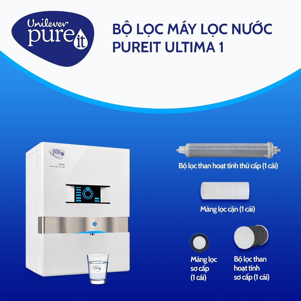 [Mã ELTECHZONE giảm 5% đơn 500K] Lõi Lọc Pureit Utima 1 - Hàng Chính Hãng