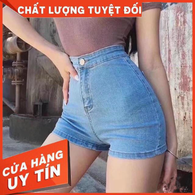 QUẦN SHORT JEANS ÔM LƯNG SIÊU CAO KO TÚI- ảnh thật shop chụp | BigBuy360 - bigbuy360.vn