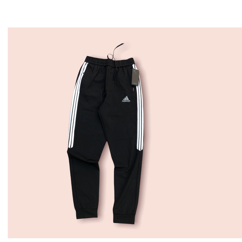 Quần jogger thể thao nam nữ ống bó thu đông hot 2021 chất UMI co dãn