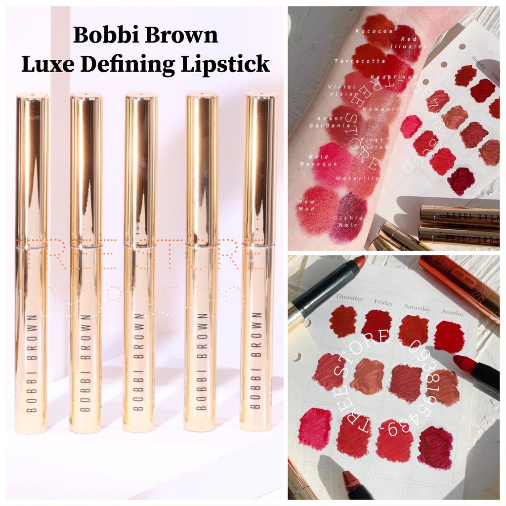 [PHÂN PHỐI CHÍNH HÃNG] Son Bobbi Brown Luxe Defining Lipstick | BigBuy360 - bigbuy360.vn