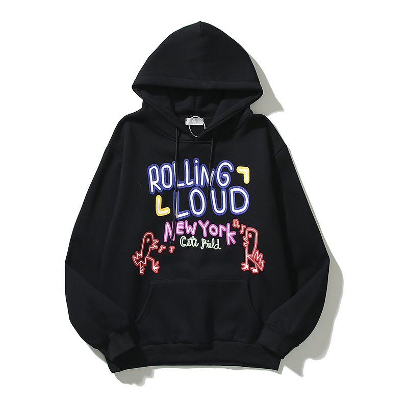 Hàng Bán Chạy Áo Hoodie Thể Thao Cotton Plus Size Tay Dài In Hình Travis Scott Rolling Đơn Giản Cho Nam Và Nữ