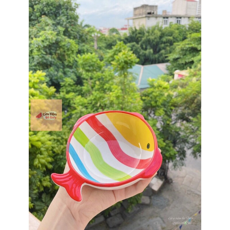 Bát ăn dặm hình cá cao cấp cực xinh