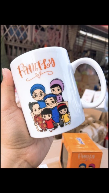 ly sứ grow, enleen gia đình ly minh long hkm