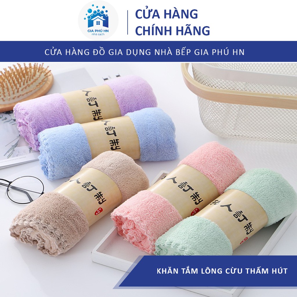 COMBO 20 Khăn Mặt Lông cừu Hàn Quốc [ GIÁ SỈ ] Khăn Tắm Lông Cừu Siêu Thấm Hút, Mềm Mại Kháng Khuẩn, Siêu Tiện Lợi