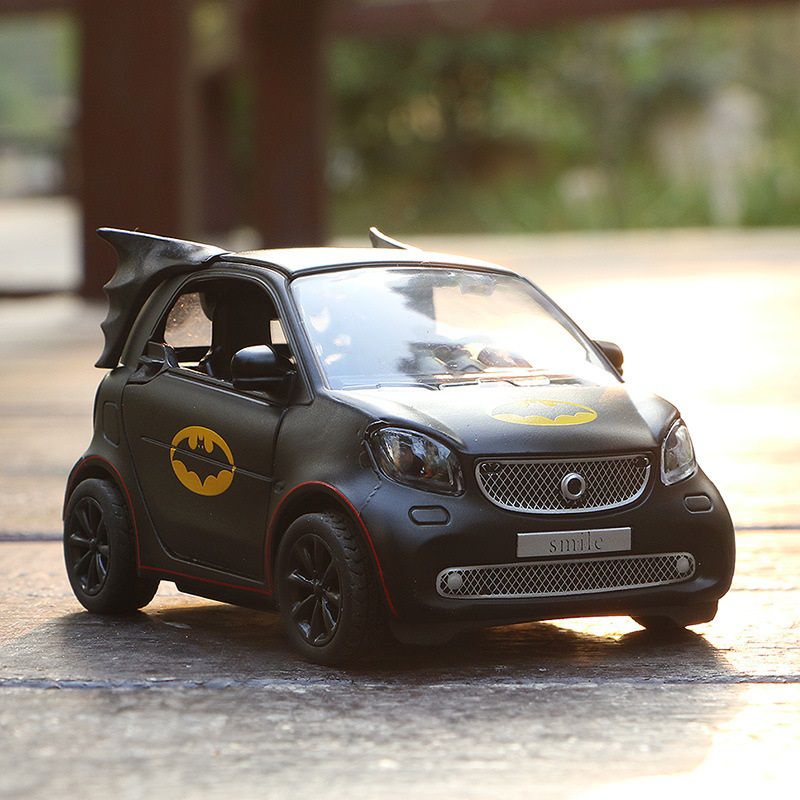 Mô Hình Xe Hơi Batman Spider man Thông Minh Bằng Hợp Kim Tỉ Lệ 1: 36