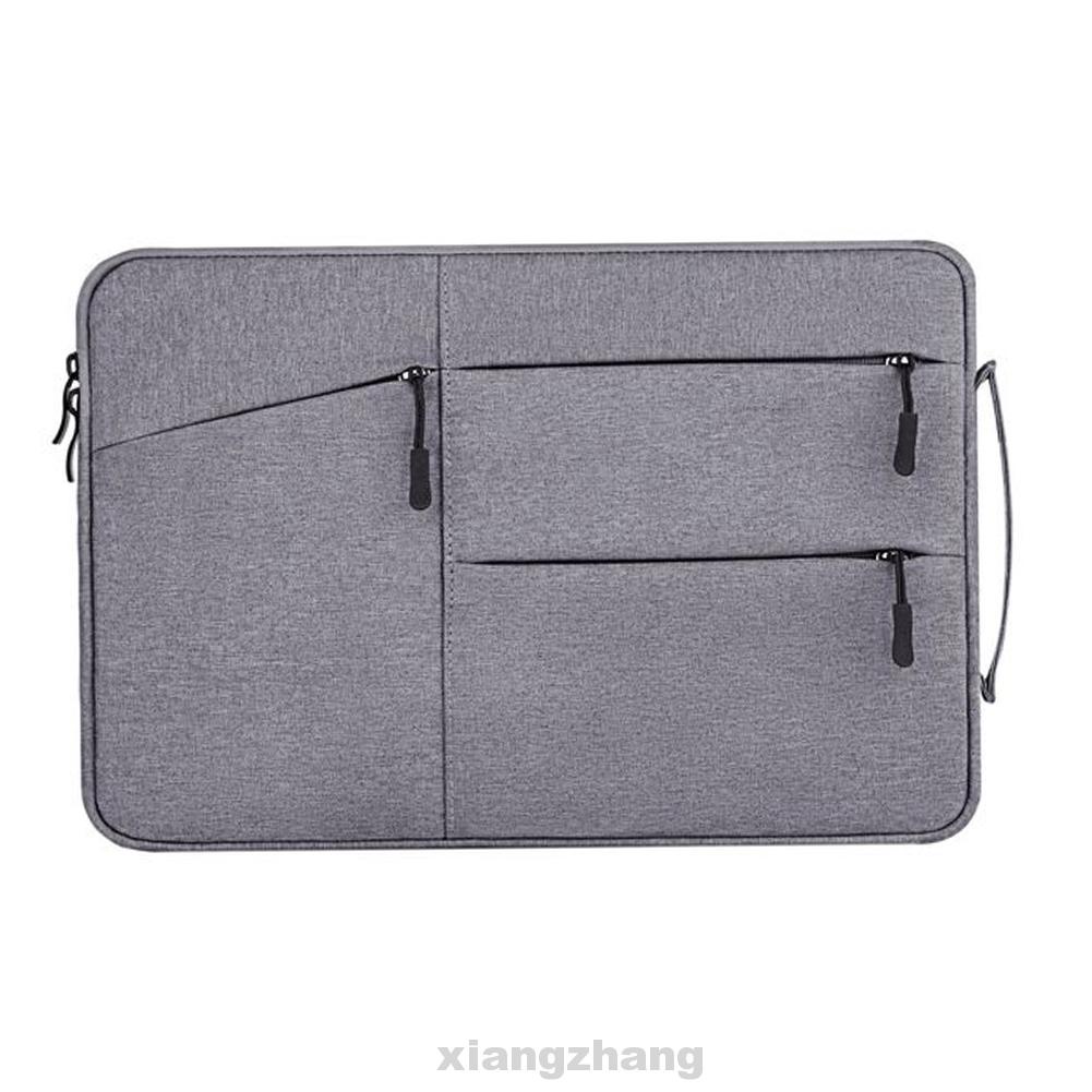 14inch Home Lightweight Oxford Cloth With Handle Large Capacity Double Layer Zipper Closure Portable Carrying Laptop Bag