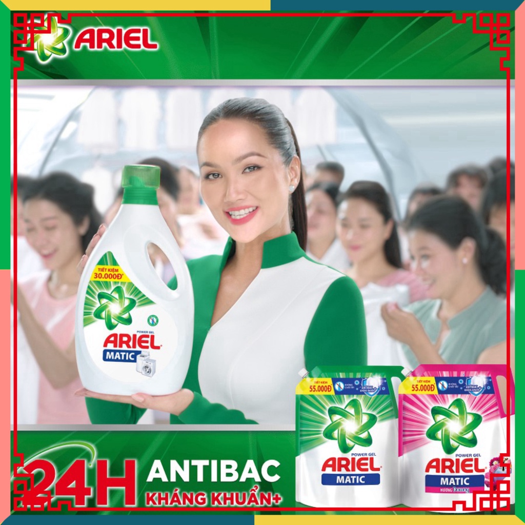 Ariel Matic nước giặt Túi 2.1Kg - 2.3Kg ( Đại lý Ngọc Toản)