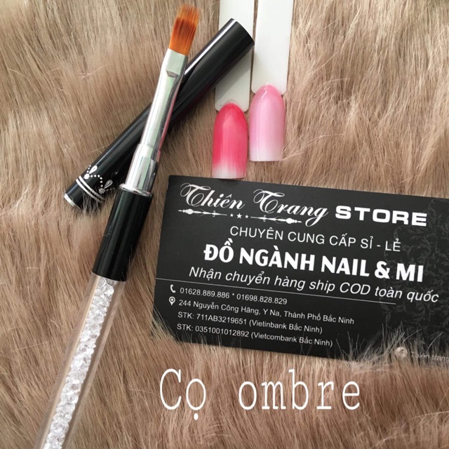 Cọ ombre cán đá