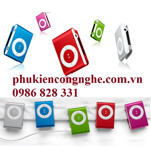 Máy nghe nhạc MP3 vỏ nhôm