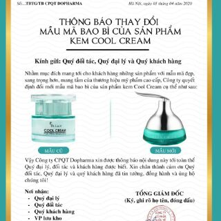 (Mẫu mới) Kem face lạnh Lamer care. Dr.lacir