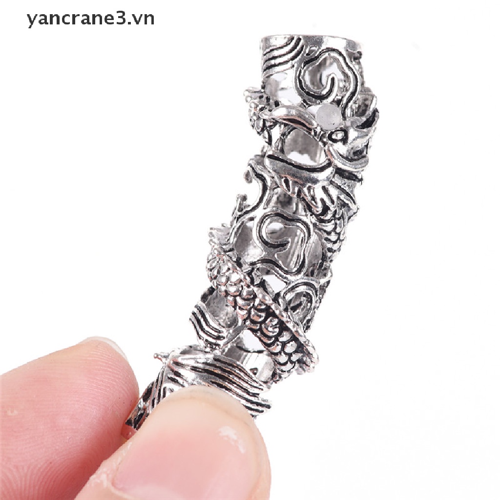{YAN3} Nhẫn Hạt Dreadlock Rồng Cổ Điển Làm Trang Sức Thủ Công DIY {yancrane3.vn}
