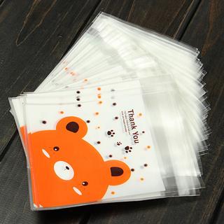 Bộ 100 Miếng Kính Hình Gấu Dễ Thương