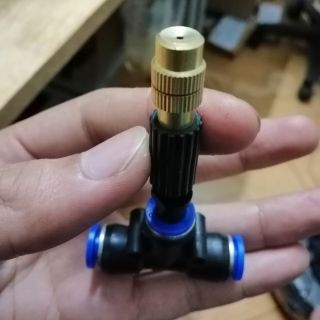 Bộ 5 béc phun sương đồng đơn kèm T8mm và 1 béc cuối