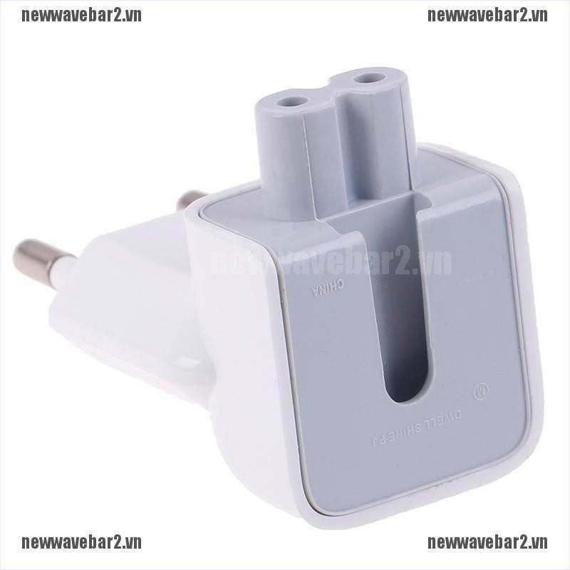 Bộ 2 Đầu Chuyển Đổi Phích Cắm Us Sang Eu Chuyên Dụng Cho Mac