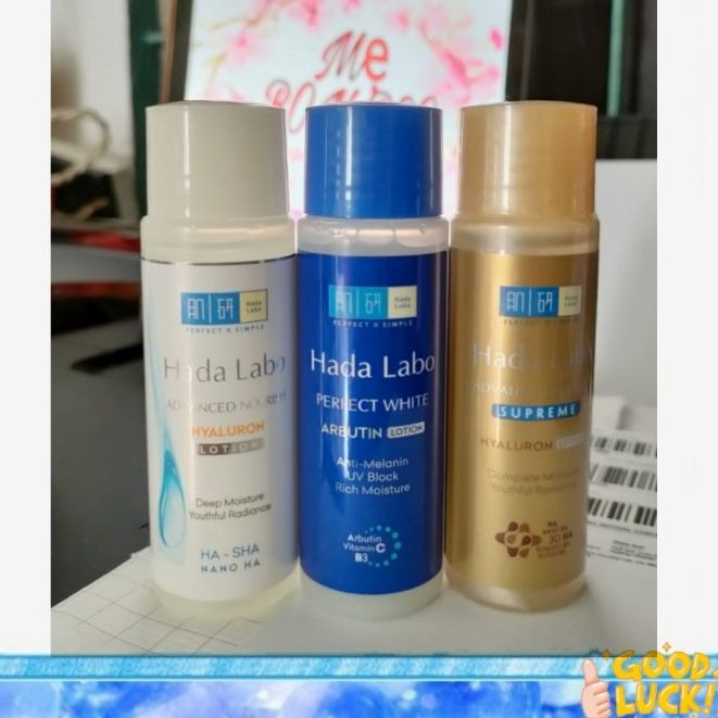 Dung dịch dưỡng trắng/dưỡng ẩm vượt trội lotion Hada labo 40ml (minisize )
