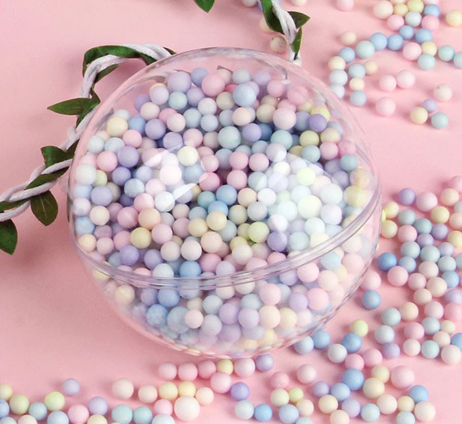 50g Bóng Xốp Tròn Nhiều Màu Sắc Dùng Để Trang Trí Thủ Công