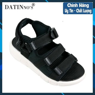 (NHẬP MÃ DANGTIN11 GIẢM 10K) Giày Sandal Nữ 3 Quai Ngang DATINNOS (BẢO HÀNH CHÍNH HÃNG 12 THÁNG), DT0133-đen, hồng