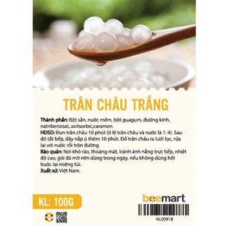 Trân châu trắng 200g