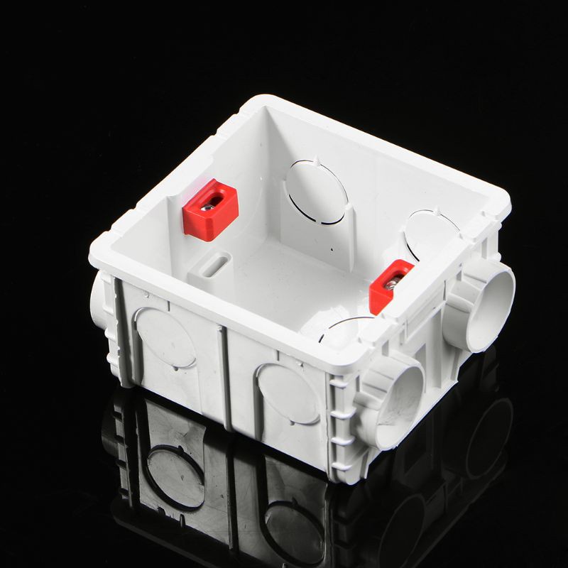 Hộp gắn tường cho đế cắm công tắc PVC loại WER 86