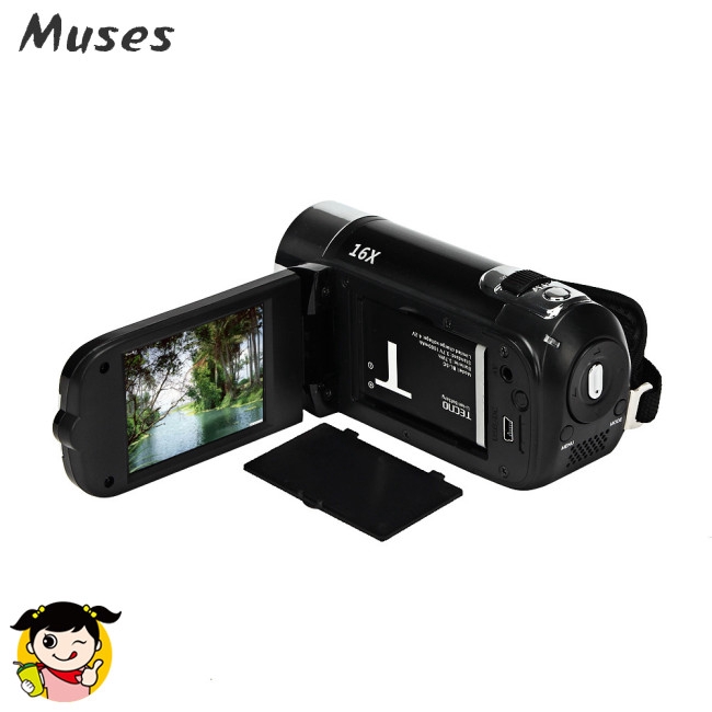 Camera quay phim HD 1080P màn hình TFT LCD tiêu chuẩn Muse07