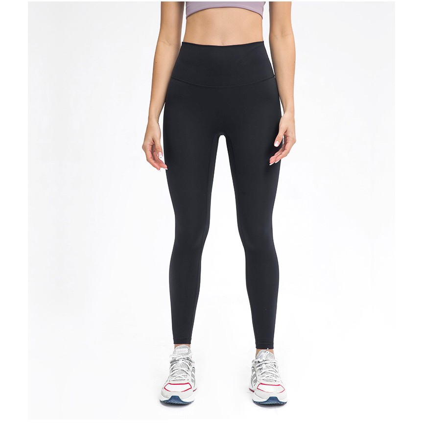 Quần Legging Thể Thao Lưng Cao Thời Trang Năng Động Cho Nữ