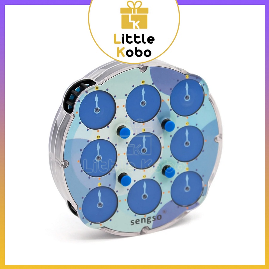 Rubik Clock ShengShou Magnetic Clock Rubic Biến Thể SengSo Có Nam Châm