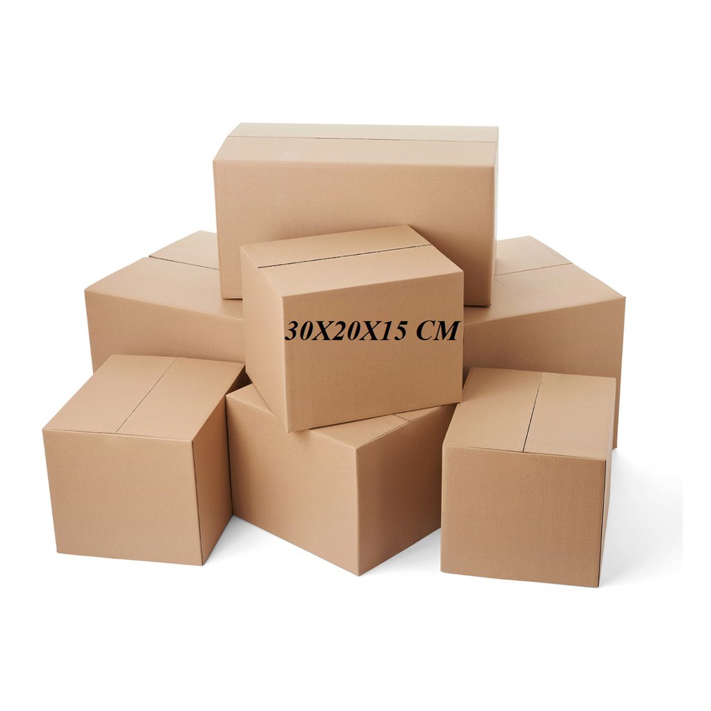 30x20x15 Combo 40 Hộp Carton ( FREESHIP HCM)