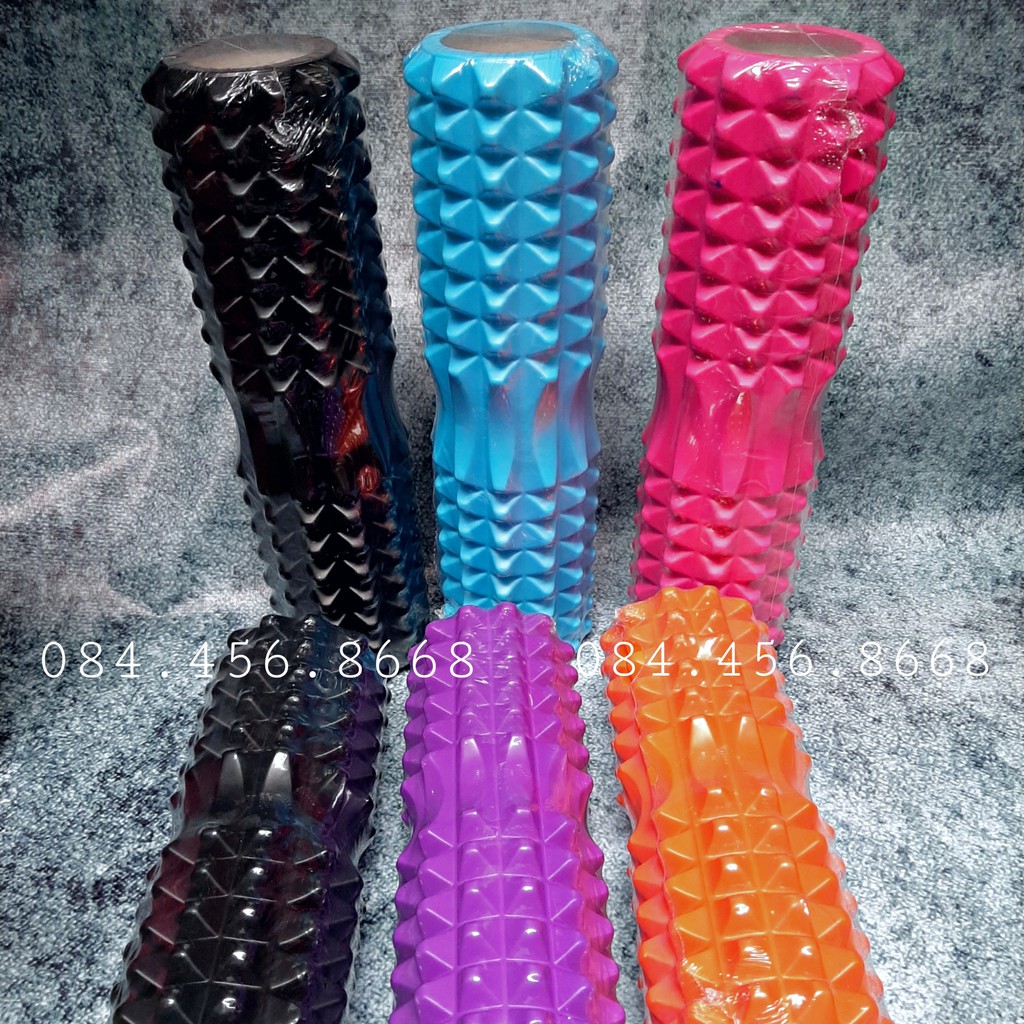 Con Lăn Massage Phục Hồi Cơ Foam Roller Tập GYM | Yoga