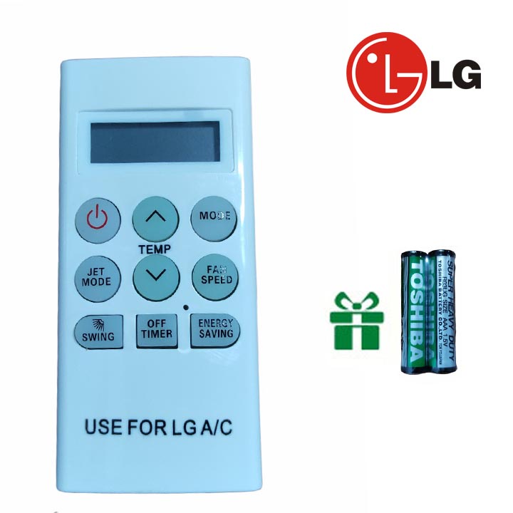 Điều khiển điều hoà lg romete máy lạnh lg khiển điều hoà lg(tặng cặp pin)