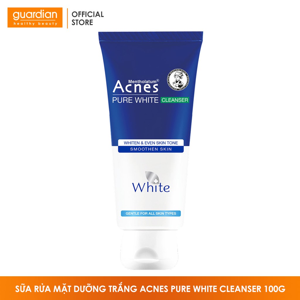 Sữa rửa mặt dưỡng trắng Acnes Pure White Cleanser 100g