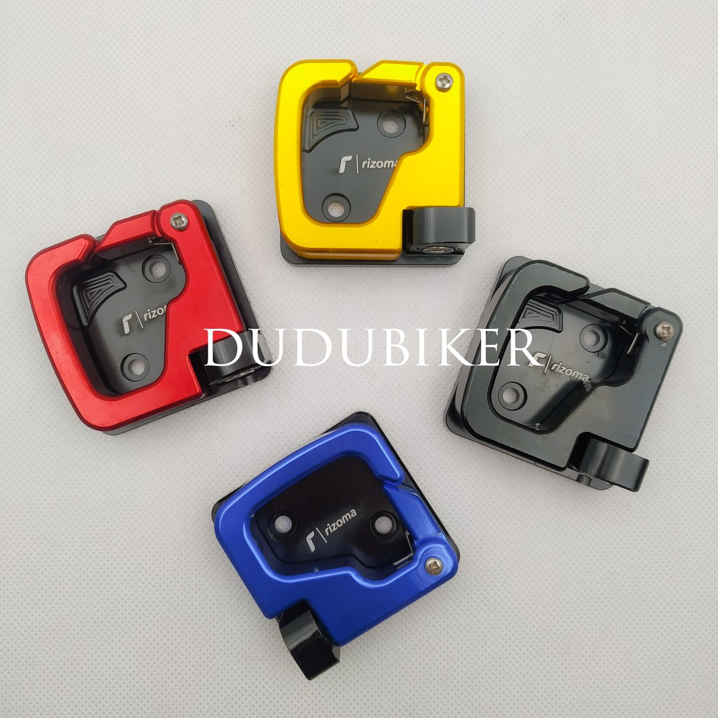 Móc treo đồ xe SH/ SH125/ SH150/ SH Mode nhôm CNC cao cấp rizoma mẫu đẹp chắc chắn