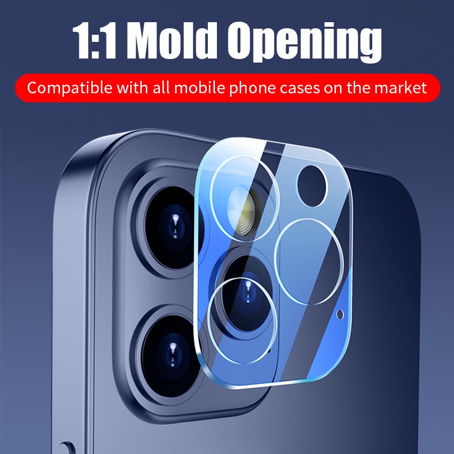 Kính cường lực bảo vệ Camera Cho iPhone 14 Plus 13 12 11 Pro Max 12 13 Mini