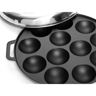Khuôn đổ bánh khọt 10 lổ nắp inox vạn lợi