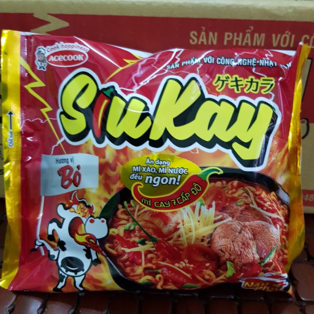 MÌ SIU KAY HƯƠNG VỊ BÒ