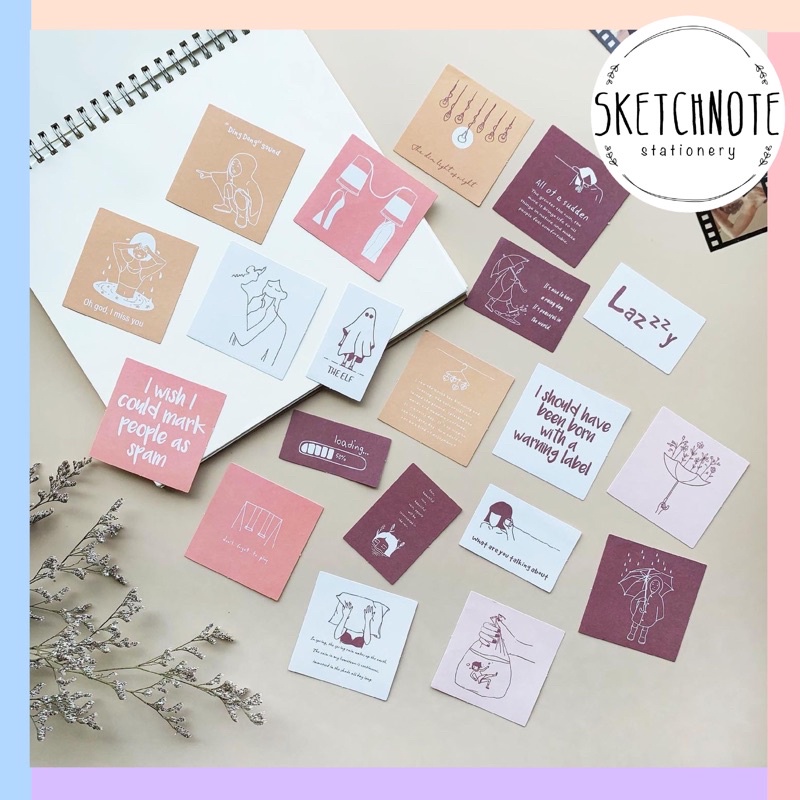 Sticker hoạt hình theo màu ST056