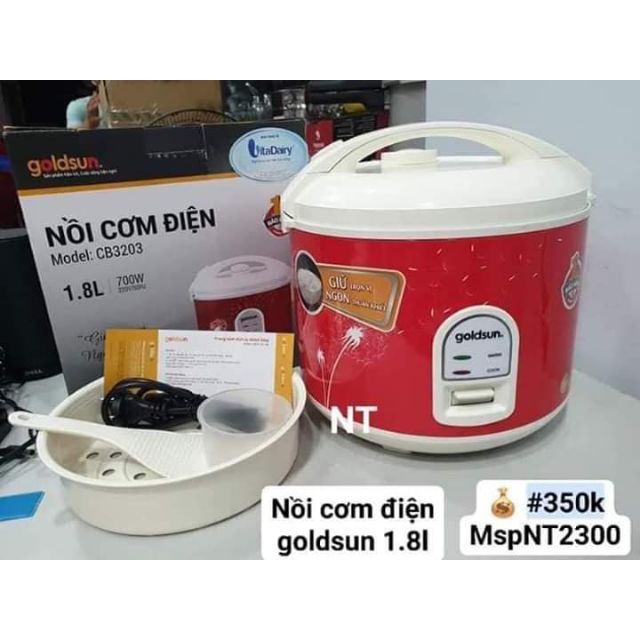 Nồi cơm điện Goldsun 1.8L