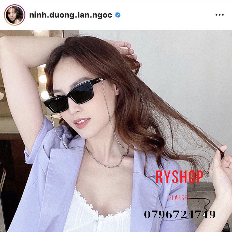 [Mã FAGOGO giảm 12% đơn 99K] Kính Thời Trang Nữ Jennie Gentle Monster Tròng Nhỏ HOT TREND 2020 - RyShop | BigBuy360 - bigbuy360.vn