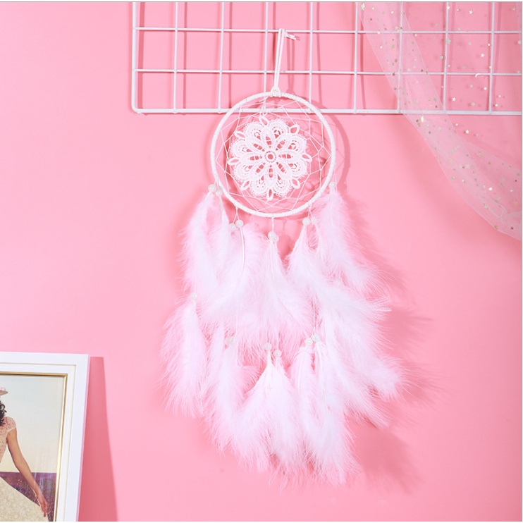 Phụ kiện trang trí ngủ ngon Dream Catcher- vòng đuổi bắt giấc mơ - quà tặng ý nghĩa
