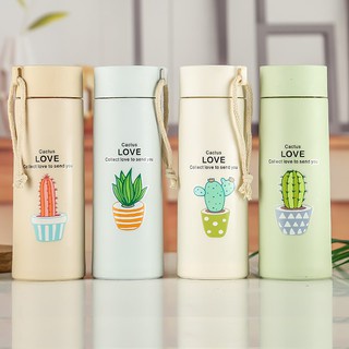 Bình Giữ Nhiệt Hoạt Hình Cây Xương Rồng