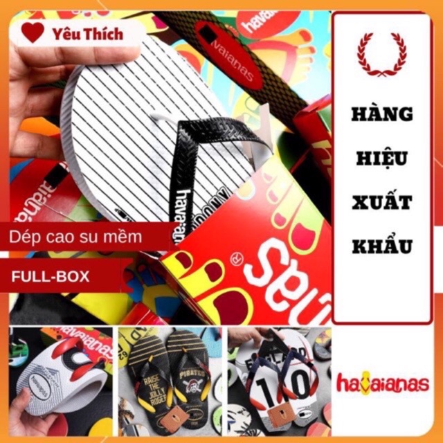 Dép kẹp havaianas