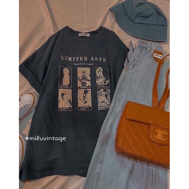 Áo thun 6 ô vuông