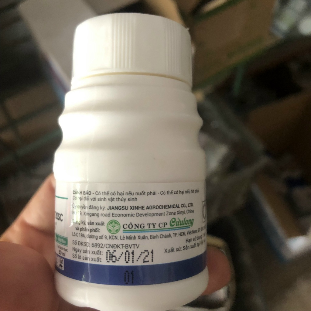 Damssi 720SC chai 50ml trừ bệnh giả sương mai trên dưa chuột, dưa leo, bầu, bí longf1