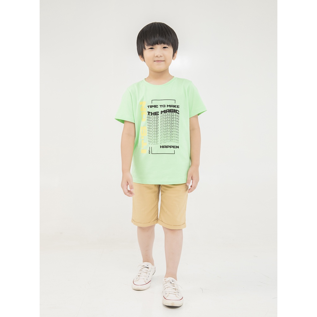 Áo thun nam ngắn tay ARISTINO - KIDMAN phom vừa vặn, 100% cotton mềm mại, xốp nhẹ và thoáng khí - DTS005S1