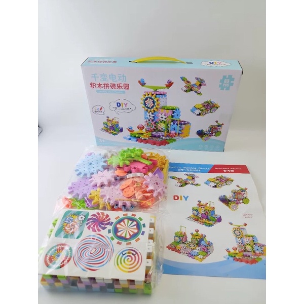 Đồ Chơi Ghép Hình 83 Món Kích Thích Sáng Tạo Tư Duy Cho Bé